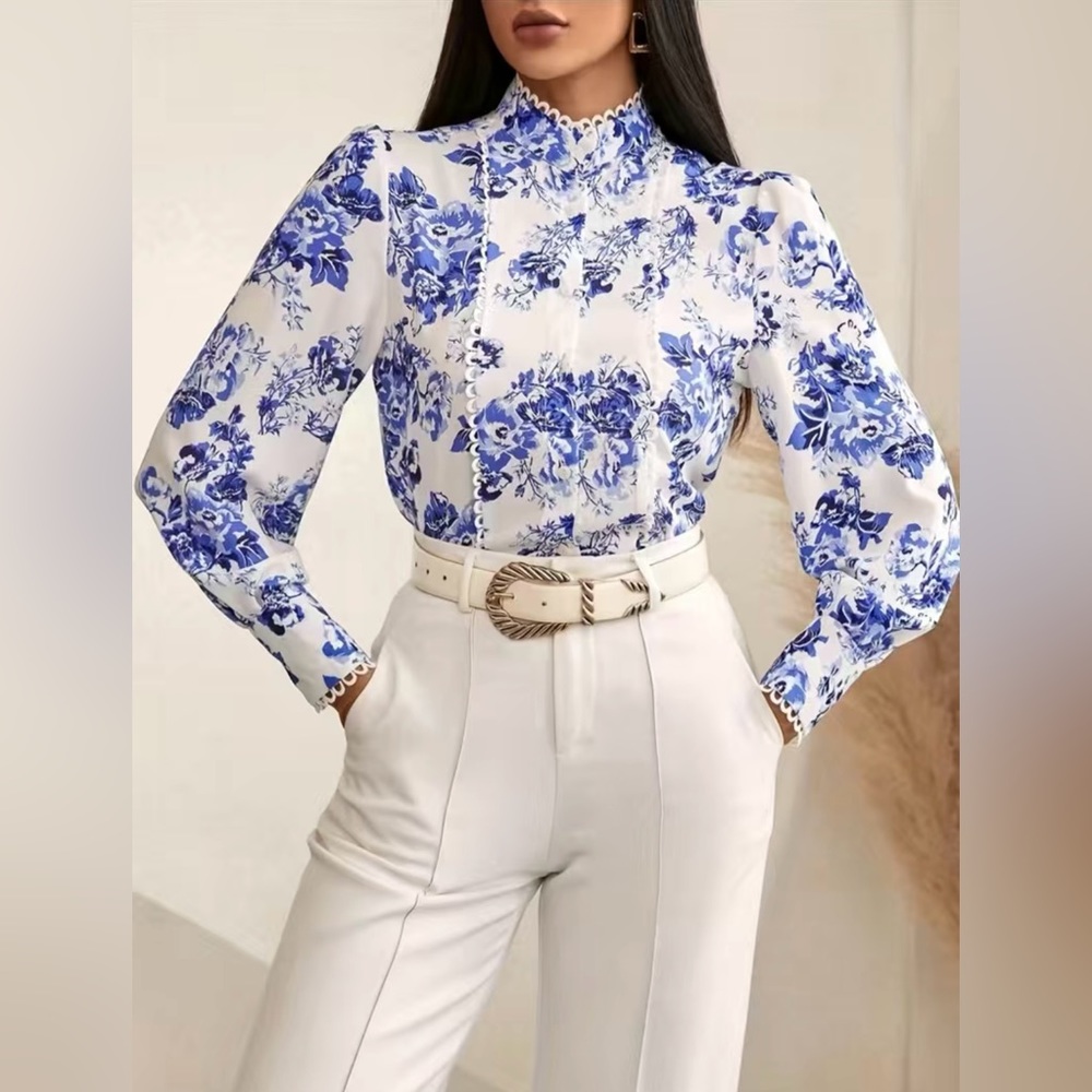 Jane Chic Designs Floral Enchantment Blouse